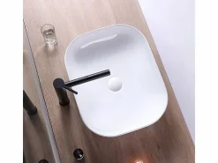Hot Lavabo Sobre Encimera Mona White Lavabo