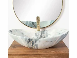 Rea Lavabo Sobre Encimera Royal Granit White