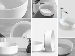 Online Lavabo Sobre Encimera Sami White Lavabo