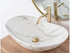 Rea Lavabo Sobre Encimera Royal Shiny Aiax White