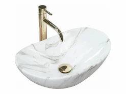 Outlet Lavabo Sobre Encimera Royal Mini Shiny Aiax White Lavabo