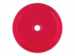 Discount Lavabo sobre encimera redondo translúcido de resina - 40 cm - - SPAVO Colección Rouge Passion|Lavabo