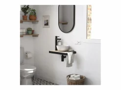 Lavabo SOHO slim + lavabo + grifo + espejo