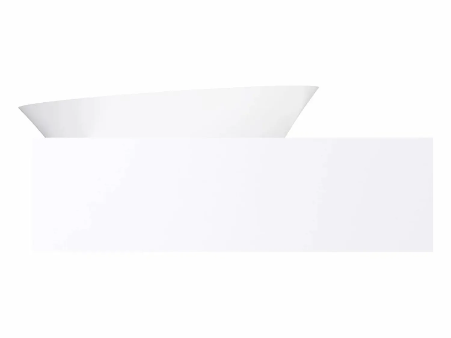 Shower & Design Lavabo suspendido de solid surface con toallero - 100 cm - YUMIKO