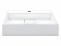 Clearance Lavabo 50x38x13 cm resina mineral/mármol ES256938 Lavabo