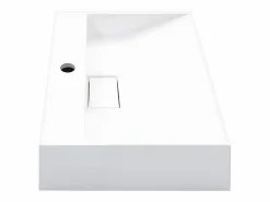 Clearance Lavabo 50x38x13 cm resina mineral/mármol ES256938 Lavabo