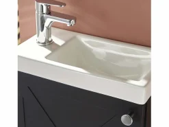 Discount Lavamanos AVA + juego de grifería Mueble De Aseo
