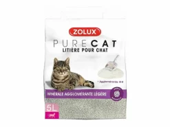 ZOLUX Lecho mineral aglomerado ligero 5L
