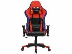 Best ML-DESIGN LED Gaming Silla Silla de escritorio Silla de oficina Silla giratoria Ajustable Rojo