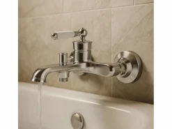 Essebagno Leeds Mezclador mecánico para bañera y ducha cromado