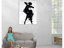 Best MCW Óleo bailarina pintado a mano Multicolor