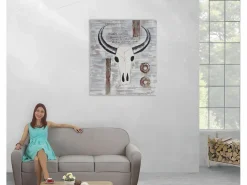 MCW Óleo toro pintado a mano