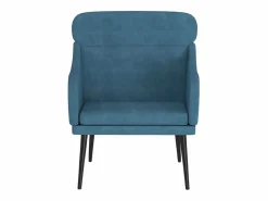 Garden Furniture Leon Scott Sillón de terciopelo 63x76x80 cm