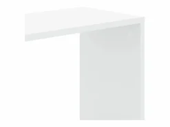 vidaxl Librería 5 niveles madera ingeniería blanca 45x23,5x162,5 cm