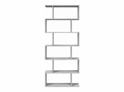 Clearance Librería ATHENA - hormigón - 6 nichos - 192 x 80 x 24 cm Gris