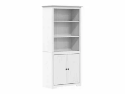 Discount Librería BODO madera maciza de pino 80x40x172 cm Librería
