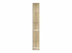 Clearance vidaxl Librería de 5 niveles madera roble Sonoma 45x23,5x162,5 cm Color natural claro