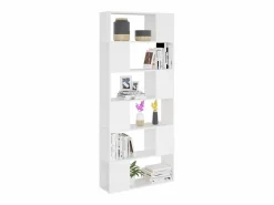 vidaxl Librería separador madera contrachapada 80x24x186 cm