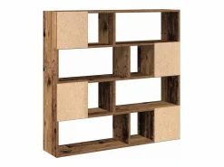 Hot Librería/Separador de ambientes madera vieja 105x24x102 cm Biombo