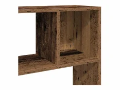 Hot Librería/Separador de ambientes madera vieja 105x24x102 cm Biombo