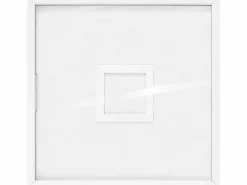 Libro de visitas con marco de madera cuadrado - 30x30 cm