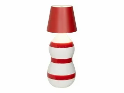 Hot Lido - Botella de cerámica con franjas de azafrán Accesorios Para Vino Y Bar