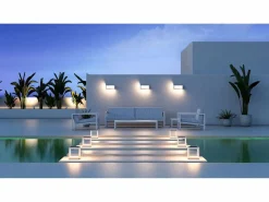 New Linterna solar Visor LED de 3,5 W a pilas, IP54, color Iluminación Exterior|Energía Solar