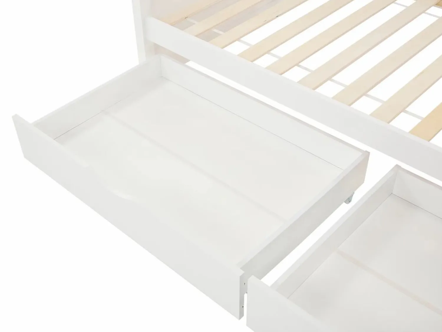 Online Litera 2 x 90 x 200 cm con 2 cajones en pino y MDF + colchones - LIMODARA Cama Litera