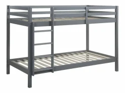 Vente-unique Litera 2 x 90 x 190 cm Pino macizo ANICET II
