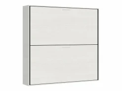 Discount Les Tendances Litera abatible horizontal blanca para 2 personas 85x185 cm Bounto-2 colchones 85x185cm Blanco