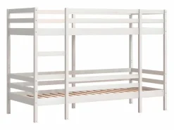 Clicnbuy Litera de madera maciza de pino 90x190 cm