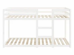 vidaxl Litera de madera maciza de pino 90x190 cm
