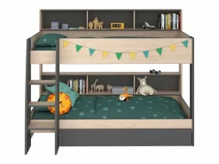 Litera Infantil Mouse 90x200 cm Dormitorio Juvenil roble Jackson