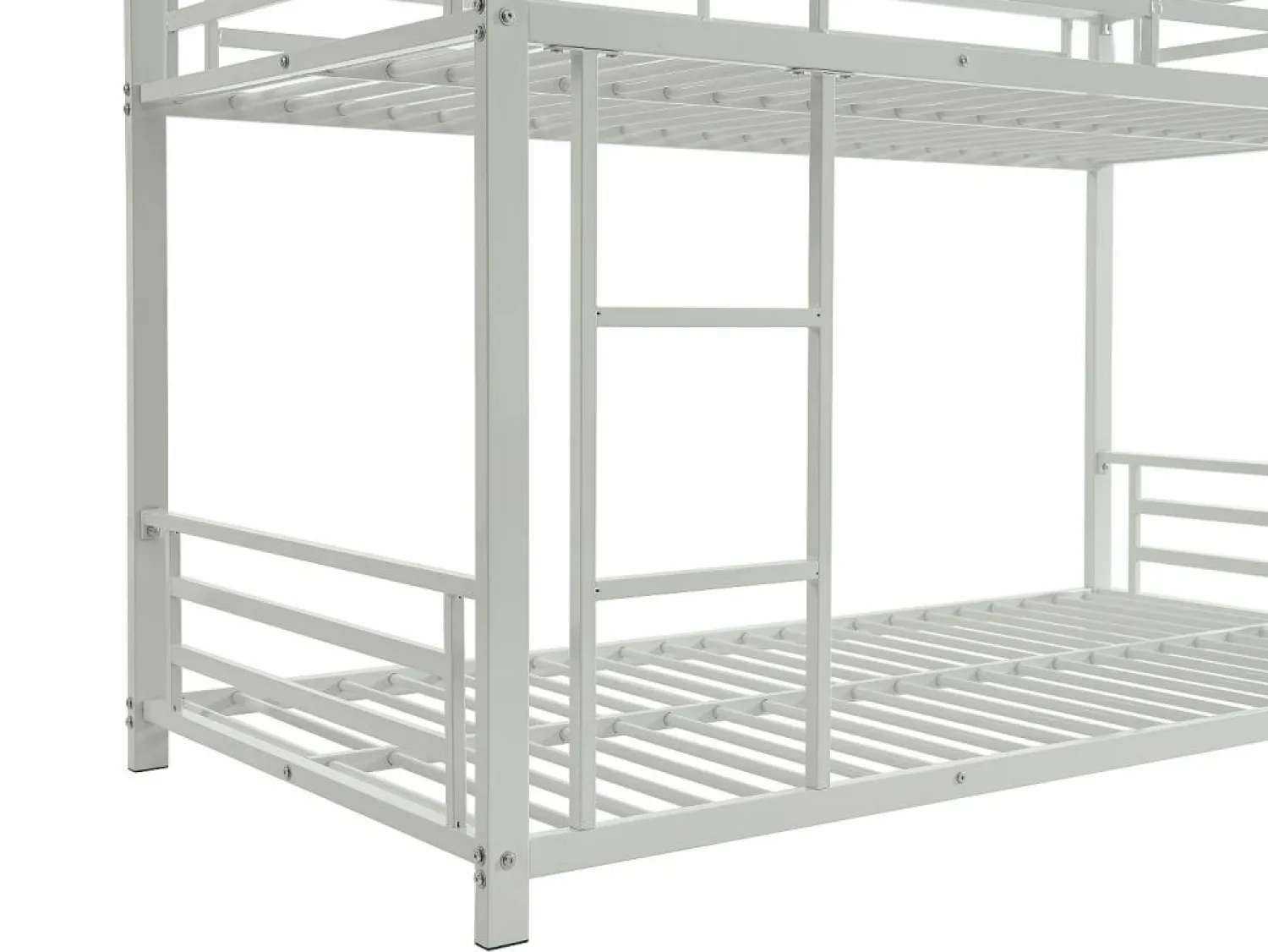 Discount Vente-unique Litera triple 3 x 90 x 190 cm metal + colchón - ELOUAN III Blanco