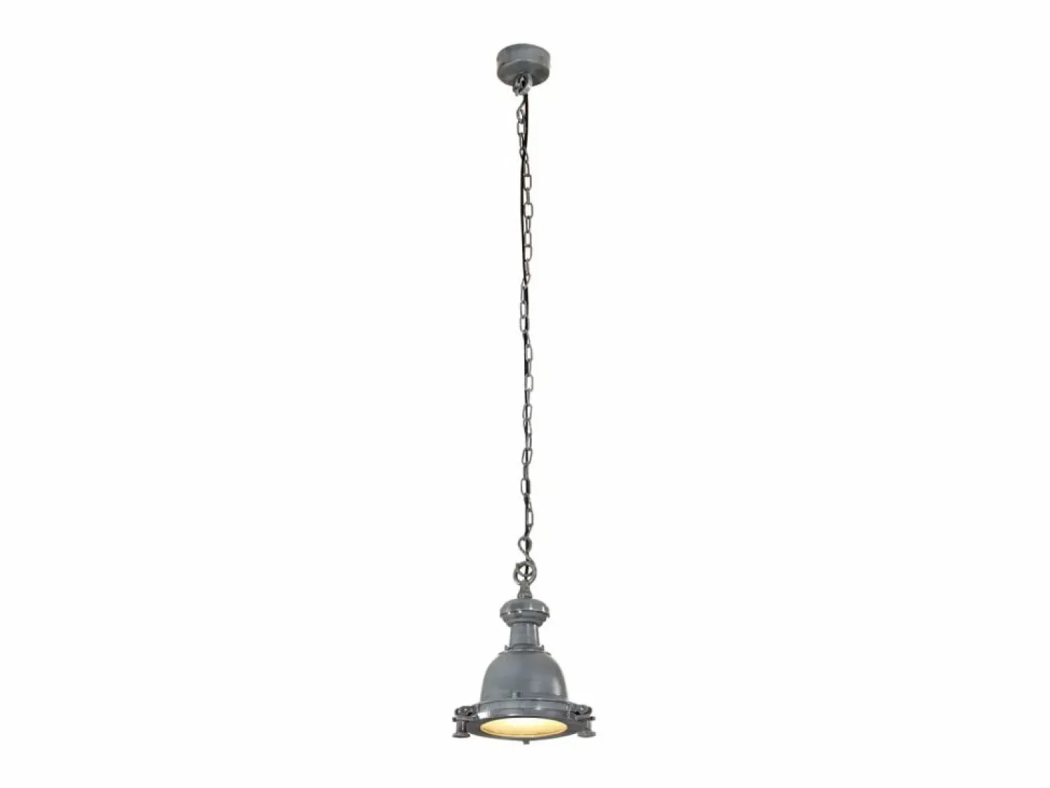 Best Lámpara colgante de aluminio 25x25x138 cm ES134855 Gris
