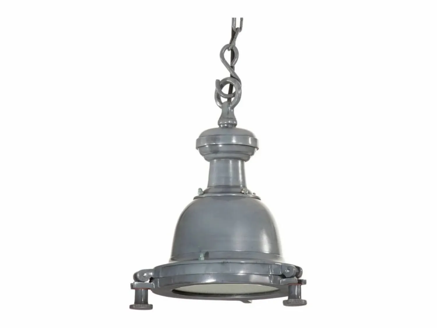 Best Lámpara colgante de aluminio 25x25x138 cm ES134855 Gris
