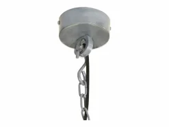 Best Lámpara colgante de aluminio 25x25x138 cm ES134855 Gris