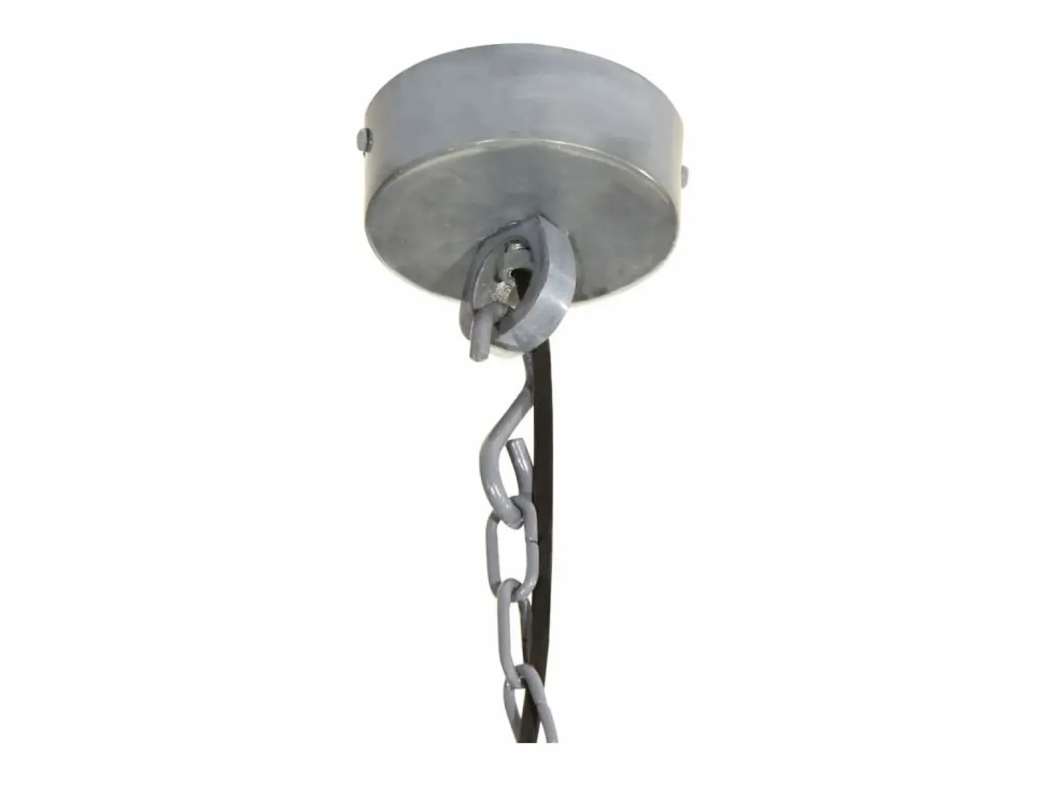 Best Lámpara colgante de aluminio 25x25x138 cm ES134855 Gris