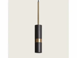 Ledkia Lámpara Colgante Metal Lumen Negro