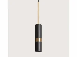 Ledkia Lámpara Colgante Metal Lumen Negro