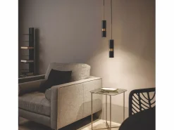 Ledkia Lámpara Colgante Metal Lumen Negro