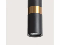 Ledkia Lámpara Colgante Metal Lumen Negro