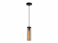 Online Lámpara colgante retro para mesa de comedor de vidrio mate, 1 llama, E27 Lámpara Suspendida