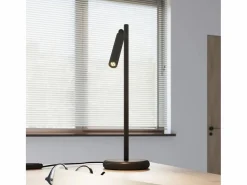 Sollux Lighting Lámpara de escritorio Brill moderno de acero - 1 fuentes luminosas 3000K - L.14 x A.43 cm -