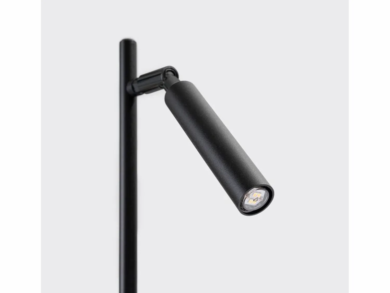 Outlet Sollux Lighting Lámpara de escritorio Brill moderno de acero - 1 fuentes luminosas 4000K - L.14 x A.43 cm - Negro