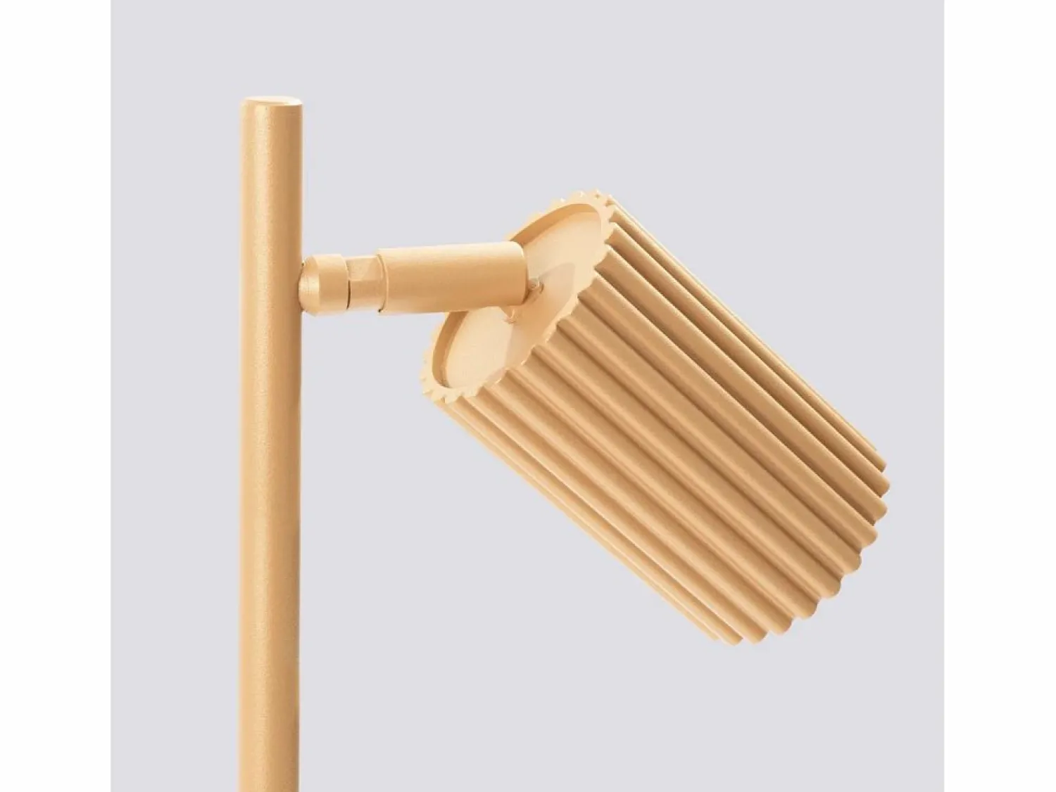 Clearance Sollux Lighting Lámpara de escritorio Gloow minimalista de aluminio - 1 fuentes luminosas 4000K - L.14,5 x A.43 cm - Dorado