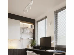 Outlet Lámpara de escritorio Gloow minimalista de aluminio - 1 fuentes luminosas 3000K - L.14,5 x A.43 cm - Lámpara De Escritorio