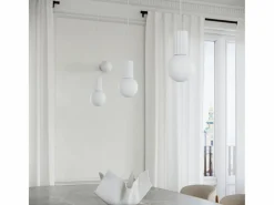 Clearance Sollux Lighting Lámpara De Escritorio Halo Moderno De Aluminio/Vidrio - 1 Fuentes Luminosas - L.12 X A.19 Cm - Blanco