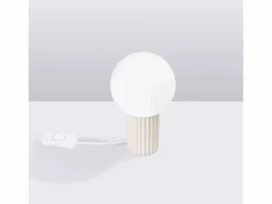Online Lámpara De Escritorio Halo Moderno De Aluminio/Vidrio - 1 Fuentes Luminosas - L.12 X A.19 Cm - Lámpara De Escritorio