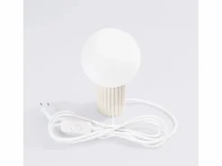 Online Lámpara De Escritorio Halo Moderno De Aluminio/Vidrio - 1 Fuentes Luminosas - L.12 X A.19 Cm - Lámpara De Escritorio
